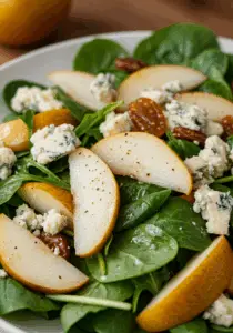 Barefoot Contessa Pear and Blue Cheese Salad