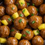 Crockpot Hawaiian Meatballs
