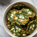 Mediterranean Spinach and Feta Crisps