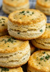 Herbed Cottage Cheese Biscuits