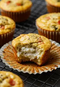 Savory Cottage Cheese Breakfast Muffins