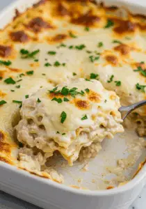 Chicken Alfredo Lasagna