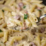 Crockpot Olive Garden Chicken Pasta