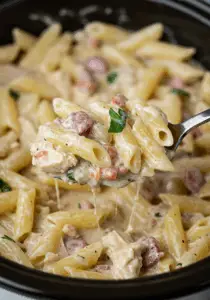 Crockpot Olive Garden Chicken Pasta
