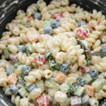 Healthy Creamy Pasta Salad