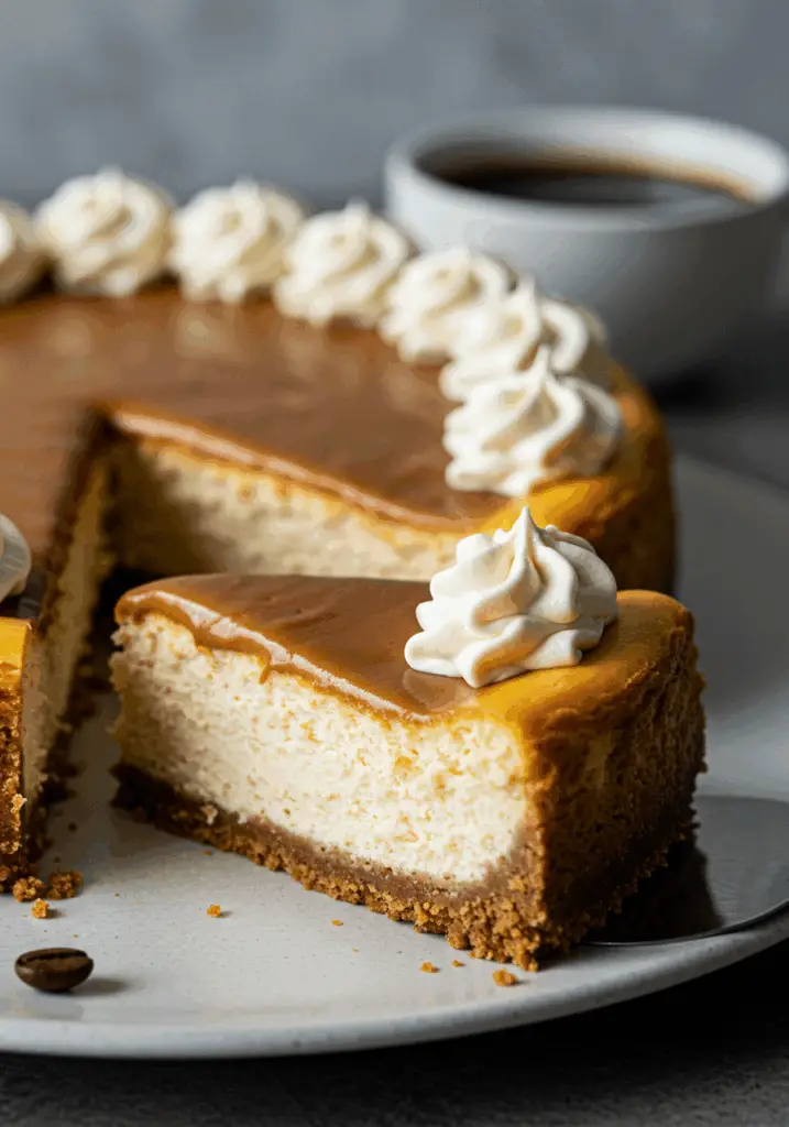 Creamy Coffee Cheesecake