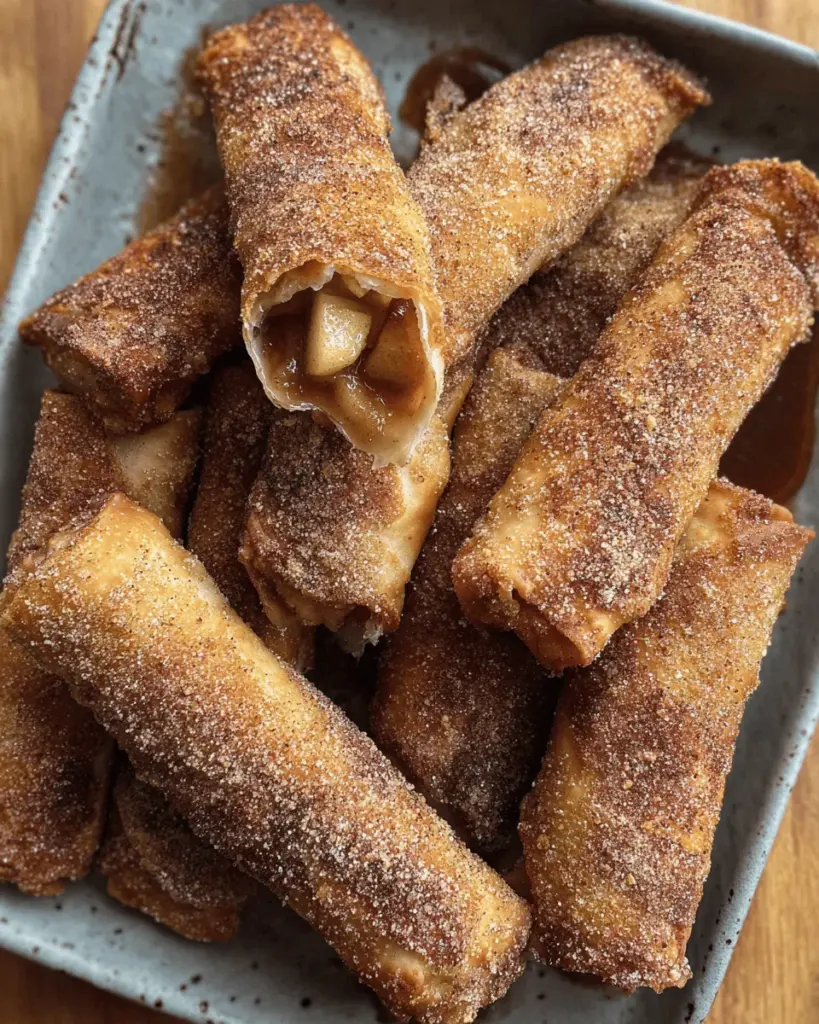 Apple Pie Egg Rolls