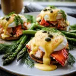 Bay Lobster Eggs Benedict with Cajun Hollandaise