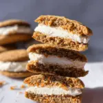 Carrot Cake Cookie Sandwiches