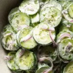 Creamy Cucumber Salad