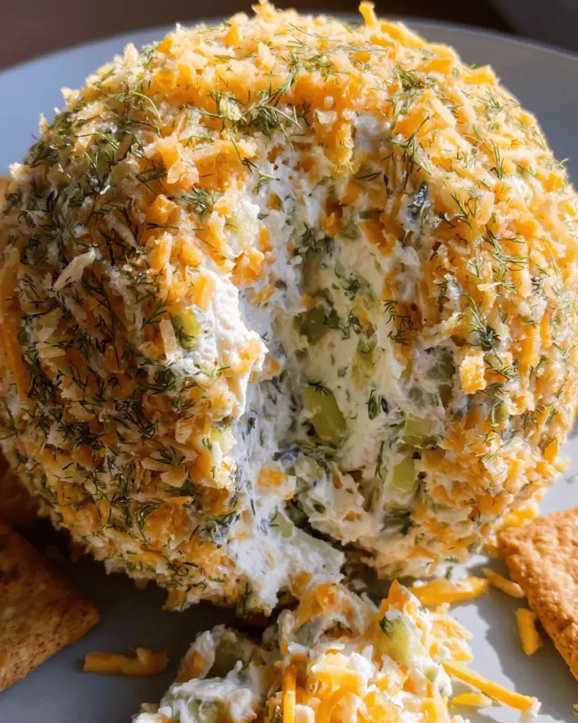 Dill Pickle Cheese Ball Recipe