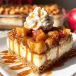 Easy Caramel Apple Cheesecake Bars