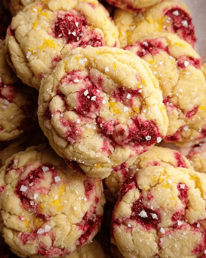 Lemon Raspberry Cookies