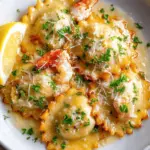 Lobster Ravioli With Lemon Butter Sauce