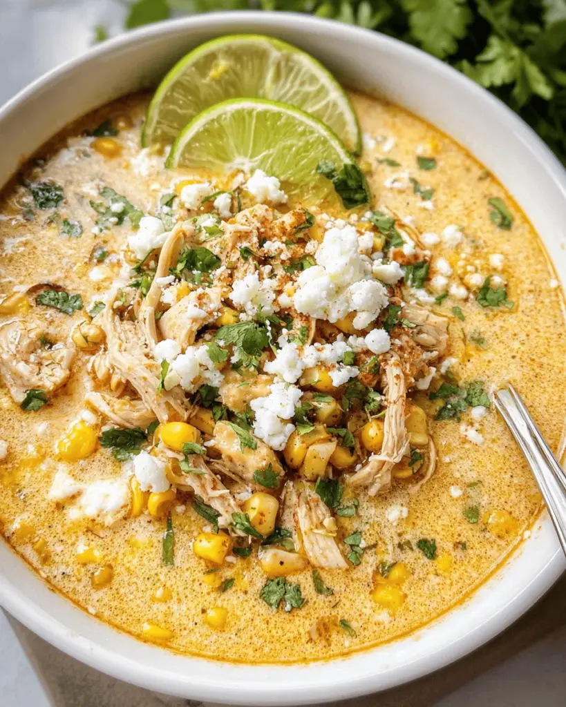 Mexican Street Corn Soup