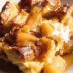 Peach Bread Pudding