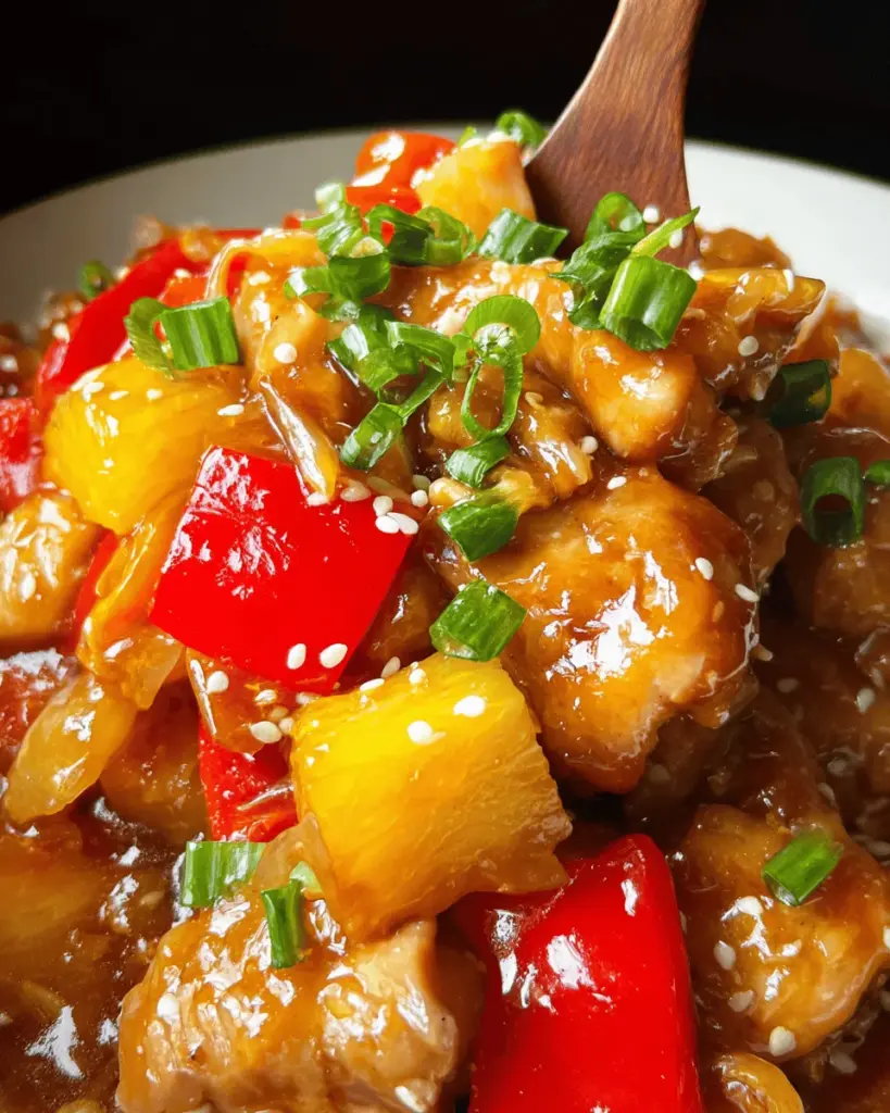 Slow Cooker Hawaiian Chicken