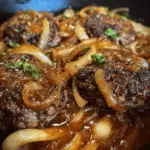 Smothered Hamburger Steak and Onions