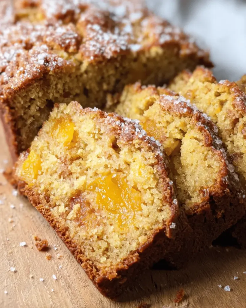Spiced Peach Bread