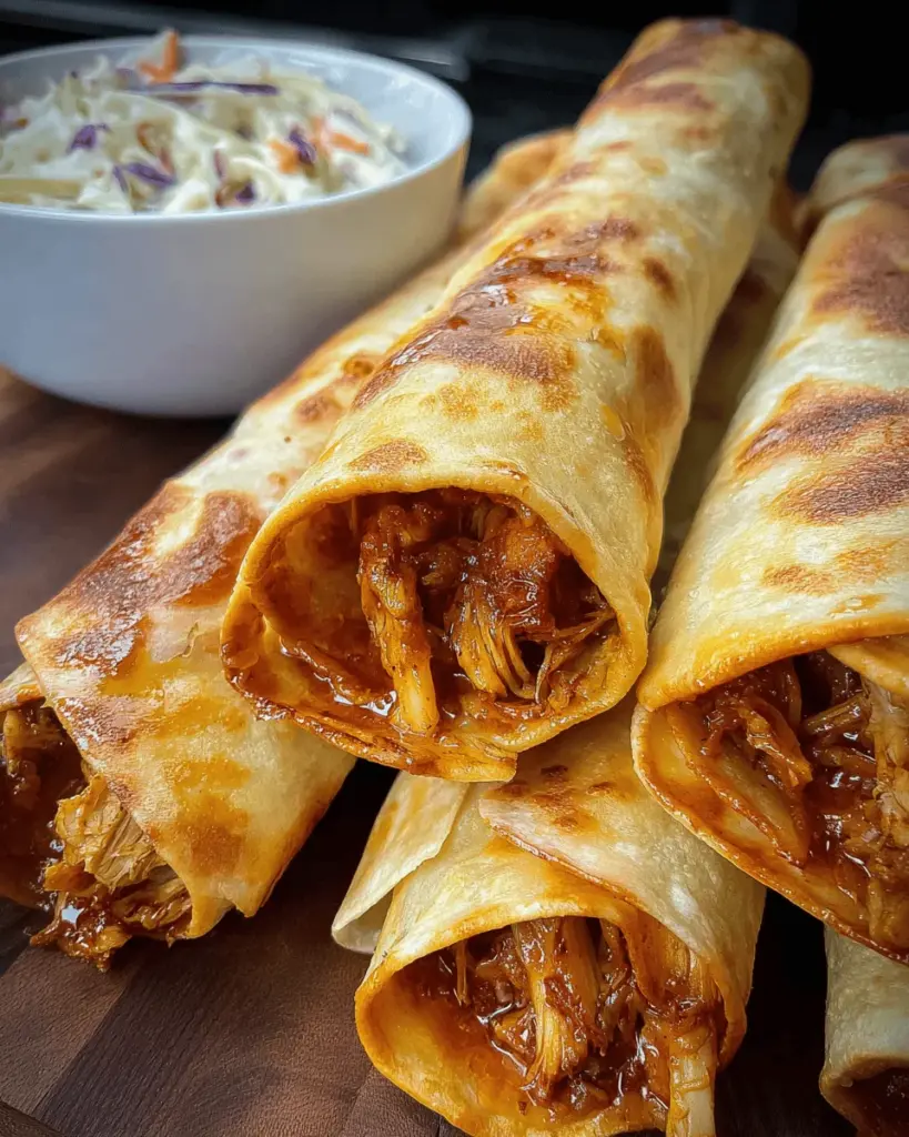 BBQ Chicken Roll Ups