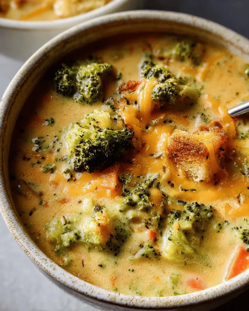 Broccoli Cheddar Soup