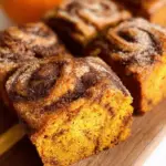 Cinnamon Swirl Pumpkin Bread Mini Loaves