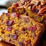 Cranberry Pecan Pumpkin Bread