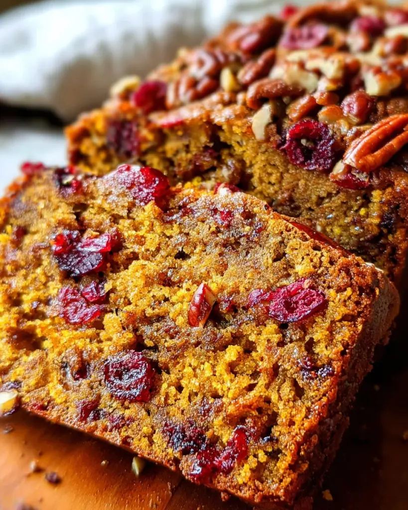 Cranberry Pecan Pumpkin Bread