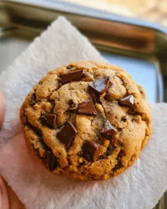 Fall Chocolate Chip Spiced Cookie
