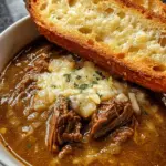 French Onion Beef Short Rib Soup