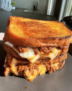 Grilled Cheese Sloppy Joes