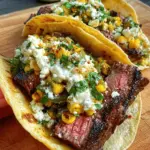 Grilled Elote Steak Tacos