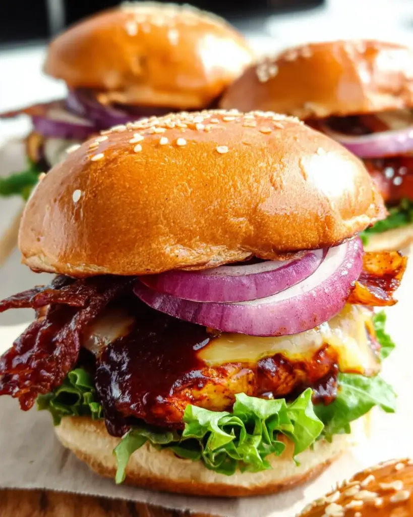 Honey BBQ Chicken Sandwiches