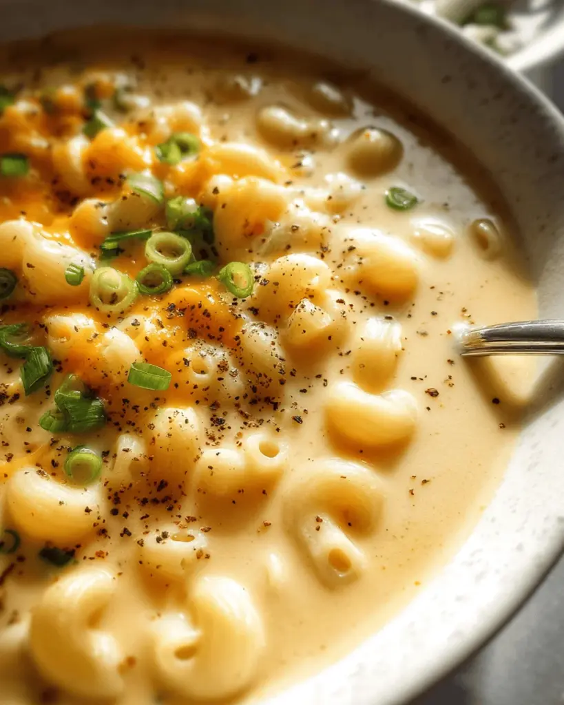 Mac and Cheese Soup