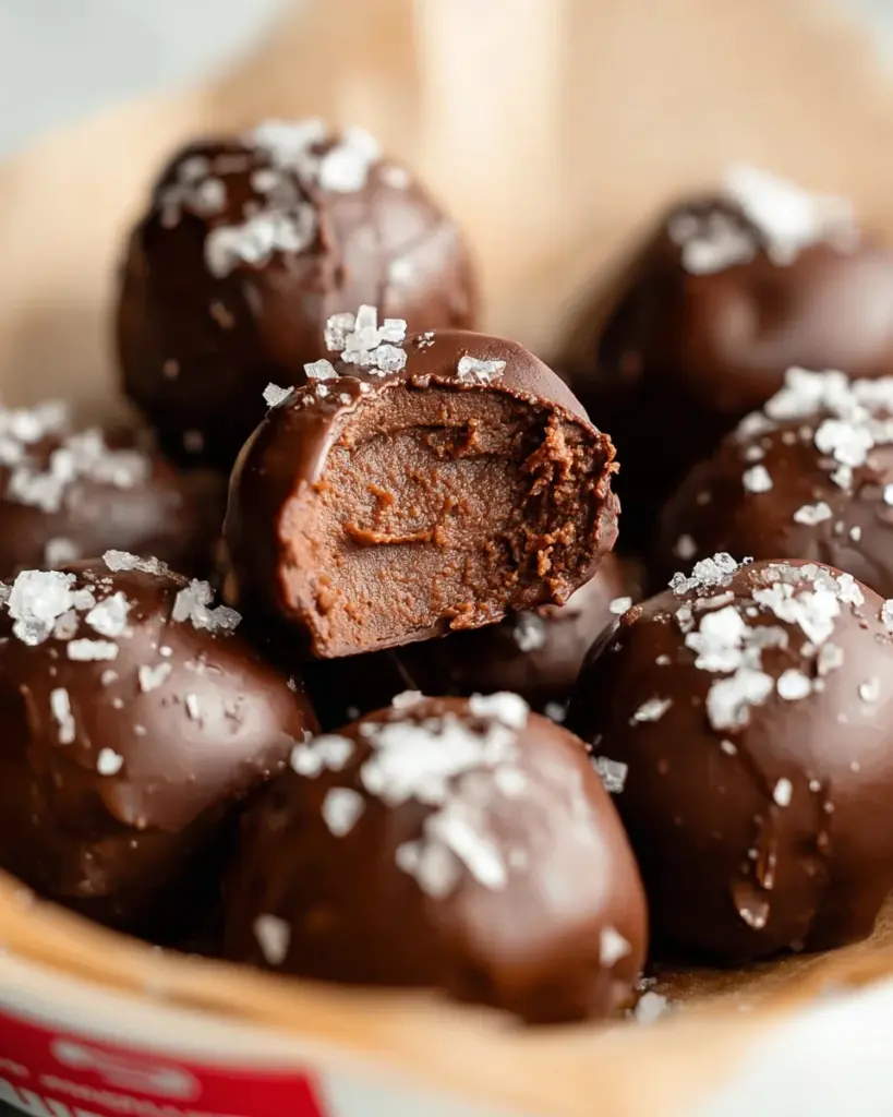 No-Bake Brownie Batter Protein Bites
