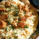 One-Pan Garlic Parmesan Chicken and Rice