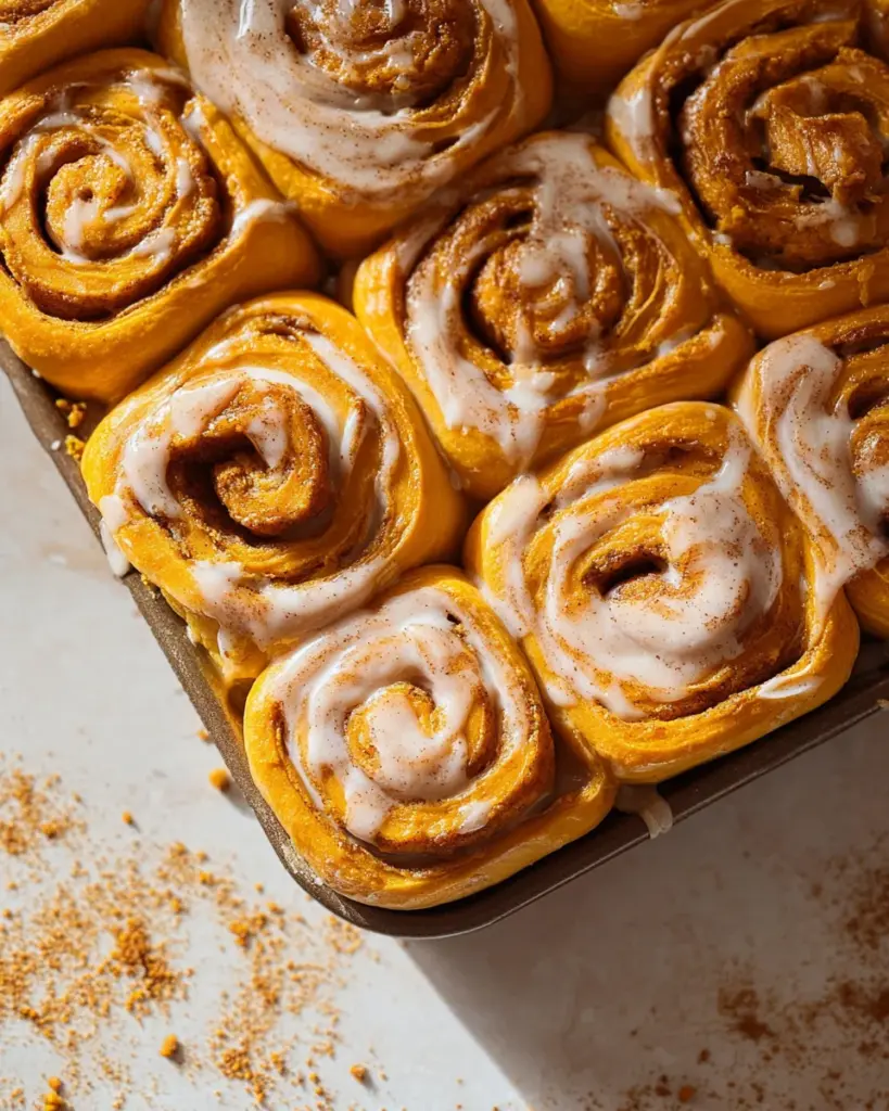 Pumpkin Cinnamon Rolls
