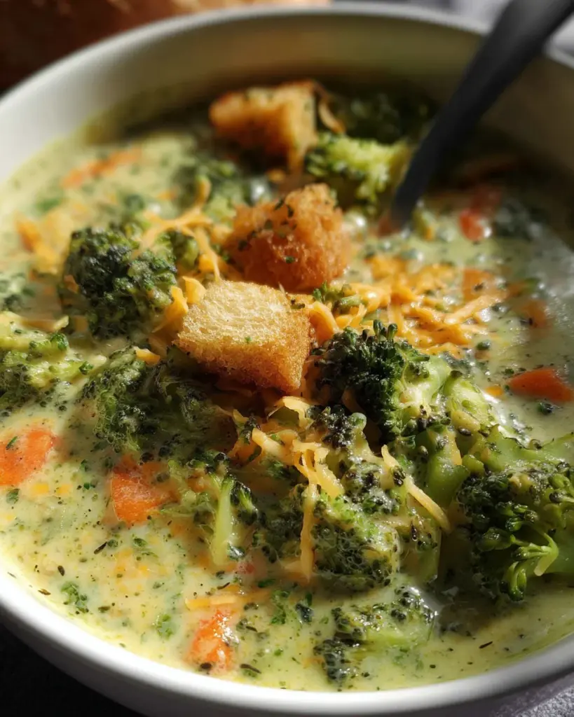 Smoked Gouda Broccoli Soup