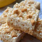 Banana Pudding Rice Krispie Treats