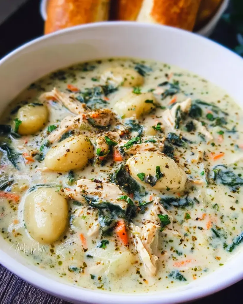 Better Than Olive Garden Chicken Gnocchi Soup