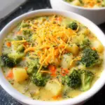 Broccoli Cheese and Potato Soup