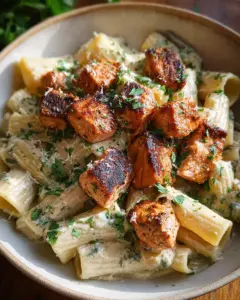 Cajun Salmon Rigatoni