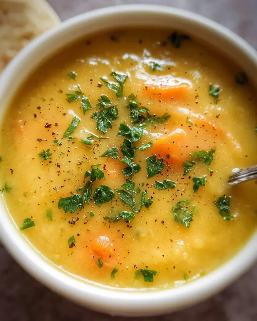 Carrot potato soup