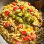 Cheeseburger Orzo