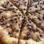 Chocolate Chip Dessert Pizza