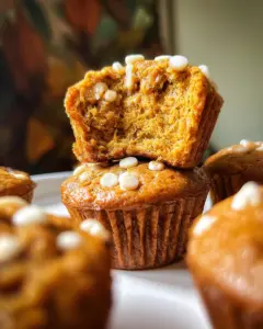 Cottage Cheese Protein Pumpkin Muffins