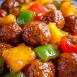Crock Pot Sweet and Sour Meatballs