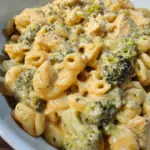 Crockpot Chicken Broccoli Mac and Cheese