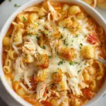 Crockpot Chicken Parmesan Soup Recipe