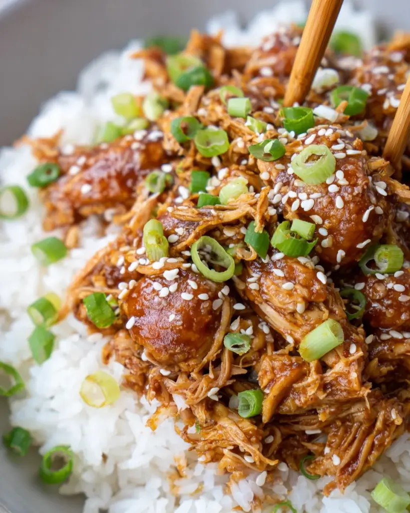 Crockpot Sesame Chicken